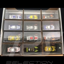 Set de 24 Porsche 911 GT3 cup type 997 en boite display 1/87 Schuco WAP022SET01