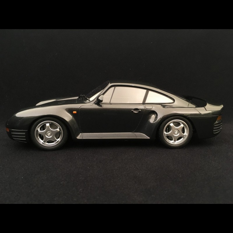 Porsche 959 1987 dark grey metallic 1/18 Minichamps 155066205