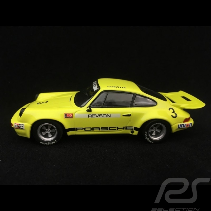 Porsche 911 Carrera 2.8 RSR 1973 Riverside IROC n°3 Revson 1/43 Minichamps 400736303
