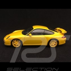 Porsche 911 type 997 GT3 3.8 mark II 2009 speed yellow 1/43 Minichamps 400068022