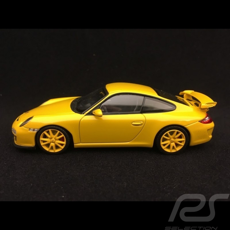 Porsche 911 type 997 GT3 3.8 phase II 2009 1/43 Minichamps 400068022 jaune vitesse speed yellow speedgelb 