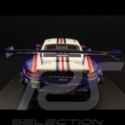 Porsche 911 RSR type 991 24h Le Mans 2018 n° 91 Rothmans colors Porsche 70 years 1/18 Spark 18S392