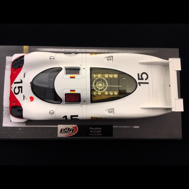 BBR 1/18 Porsche ポルシェ 917 LH 24h 1969 Porsche 917 LH 24h Le Mans 1969 n° 15 1/18 BBR BBRC1833D