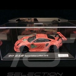 Porsche 911 RSR type 991 winner 24h du Mans 2018 n° 92 Pink Pig Copy N° 4/2018 1/43 Spark WAP0209250K