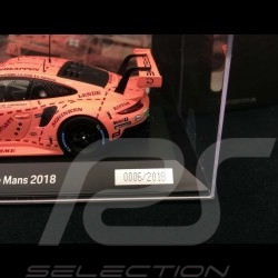 Porsche 911 RSR type 991 24h du Mans 2018 n° 92 Cochon rose Exemplaire N° 4/2018 1/43 Spark WAP0209250K vainqueur winner sieger