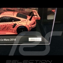 Porsche 911 RSR typ 991 Sieger 24h du Mans 2018 n° 92 Sau Exemplar Nr. 2/2018 1/43 Spark WAP0209250K