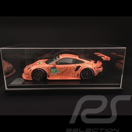 Porsche 911 RSR type 991 Winner 24h du Mans 2018 n° 92 Pink Pig Porsche 70 years 1/12 Spark WAP0239250K