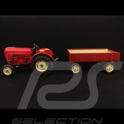 Porsche Diesel Tracteur tractor schlepper Master 419 avec remorque trailer anhanger 1/25 Kovap 0321 0430