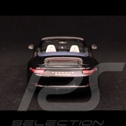 Porsche 911 type 991 Carrera GTS cabriolet 2017 black metallic 1/43 Spark S7622