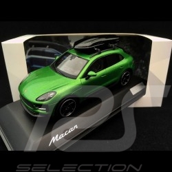 Porsche Macan S 2018 Tequipment Mamba green 1/43 Spark WAX02020096