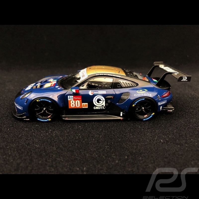 Porsche 911 RSR type 991 24h du Mans 2018 n° 80 Ebimotors 1/43 Spark S7040