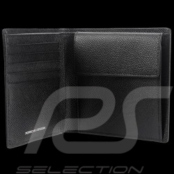 Porsche Geldbörse Kreditkartenhalter H5 French Classic 3.0 schwarze Leder Porsche Design 4090001535