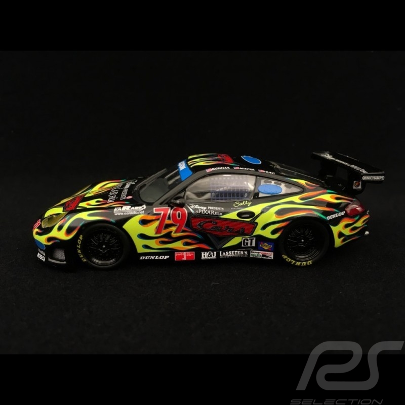 Porsche 911 typ 996 GT3 RS GP of Miami 2004 n°79 Sally 1/43 Minichamps 400046979