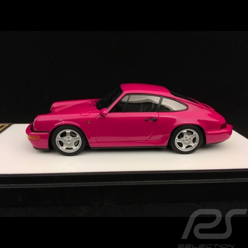 Porsche 911 type 964 Carrera RS 1992 rouge rubis 1/43 Make Up Vision VM122B rubystone red rot