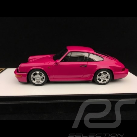 Porsche 911 type 964 Carrera RS 1992 rouge rubis 1/43 Make Up Vision VM122B rubystone red rot