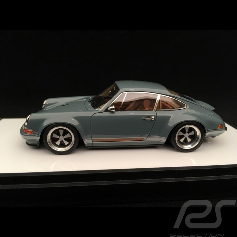 Porsche 911 type 964 Singer gris 1/43 Make Up Vision VM111D