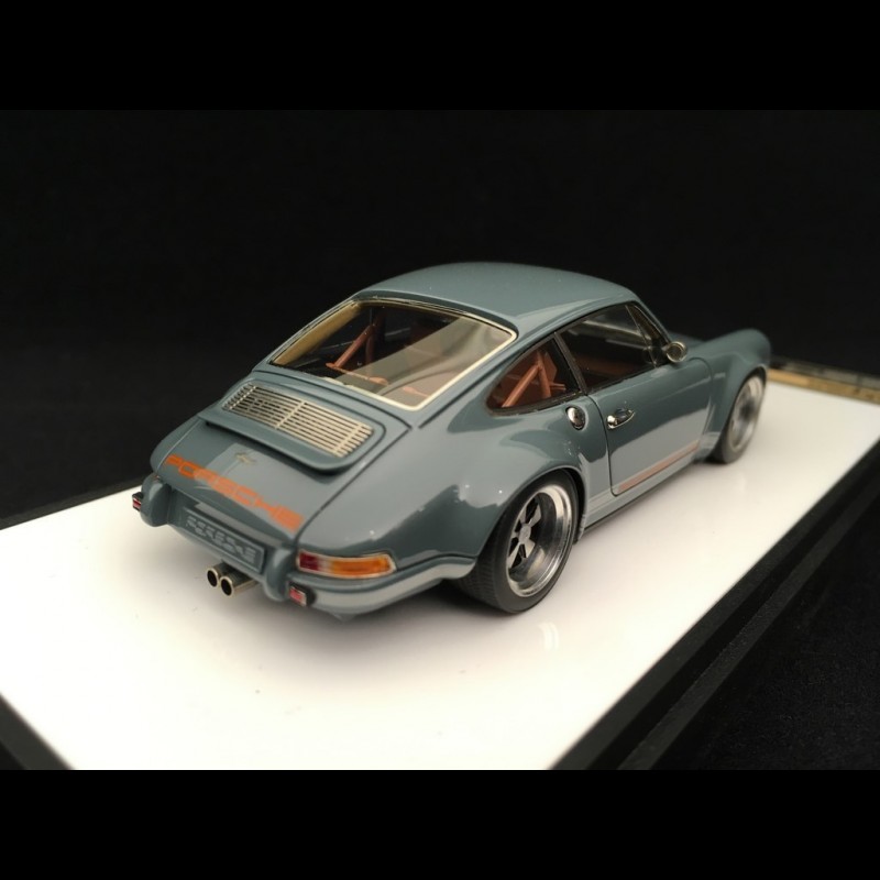 限定特価メイクアップ ヴィジョン 1/43 makeup VISION Porsche Singer 911(964) Matte Titanium Silver VM111L シンガー ポルシェ ライトポッド付き BBR