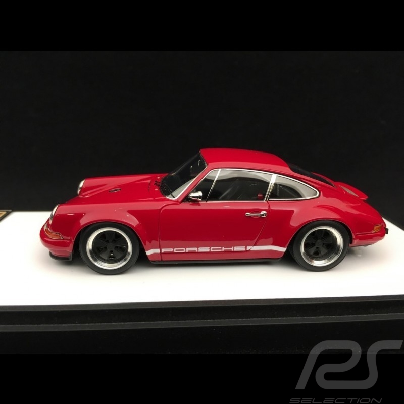 Porsche 911 typ 964 Singer Tiefrot 1/43 Make Up Vision VM111B