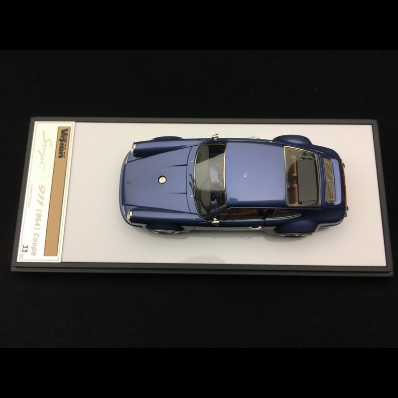 Singer Porsche 911 type 964 Ice blue metallic 1/43 Make Up Vision