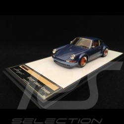 Singer Porsche 911 type 964 bleu glacial métallisé 1/43 Make Up Vision VM111K