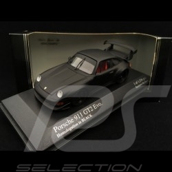 Porsche 911 type 993 GT2 Evo 1995 mattschwarz matte black noir mate 1/43 Minichamps 433986793