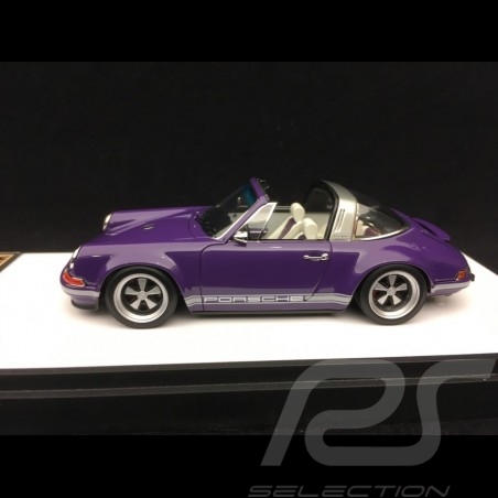 Singer 911 Porsche Targa 964 Deep Purple 1/43 Make Up Vision VM135E