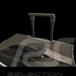 Ensemble de bagages Porsche Boxster 981 sur mesure en toile noir - Trolley et sac de voyage Luggage set Reisegepäck  