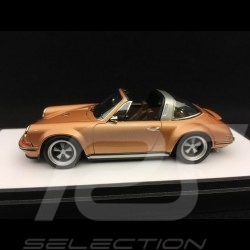 Singer 911 Porsche Targa 964 Gold 1/43 Make Up Vision VM135A