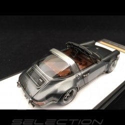 Singer 911 Porsche Targa 964 Gun metallic 1/43 Make Up Vision VM135B