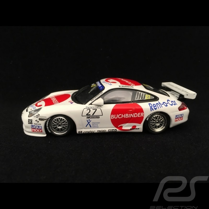 Porsche 911 GT3 Cup type 996 Carrera Cup Germany 2004 n° 27 Buchbinder 1/43 Minichamps 400046227