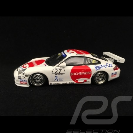 Porsche 911 GT3 Cup typ 996 Carrera Cup Deutschland 2004  n° 27 Buchbinder 1/43 Minichamps 400046227