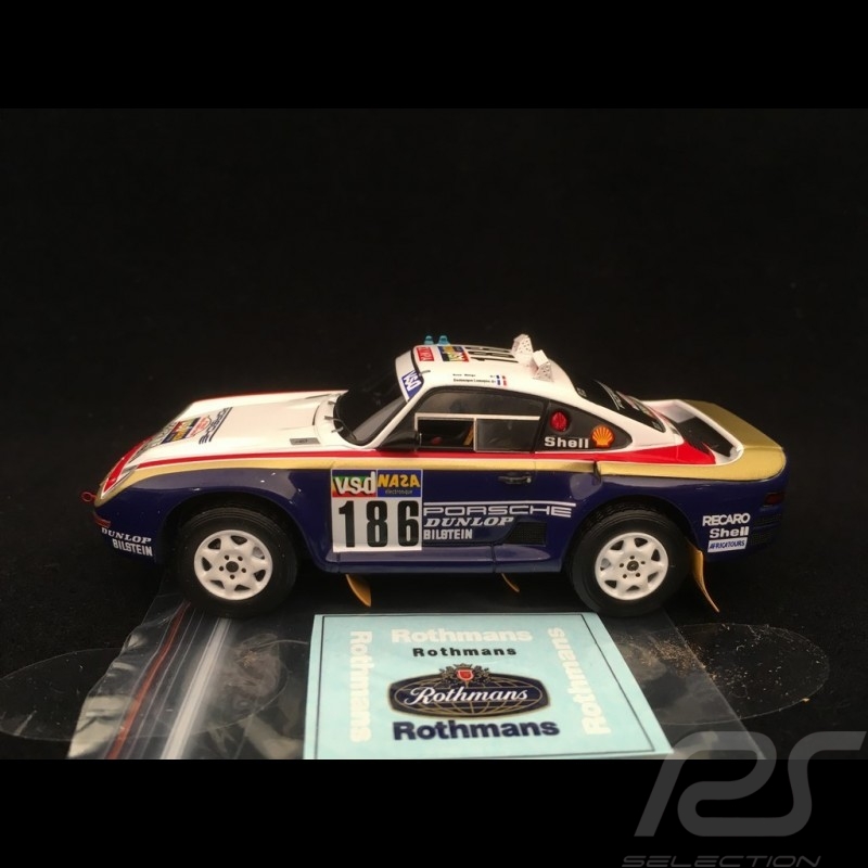 Porsche 959 Winner Paris-Dakar 1986 n° 186 1/43 Spark S7815