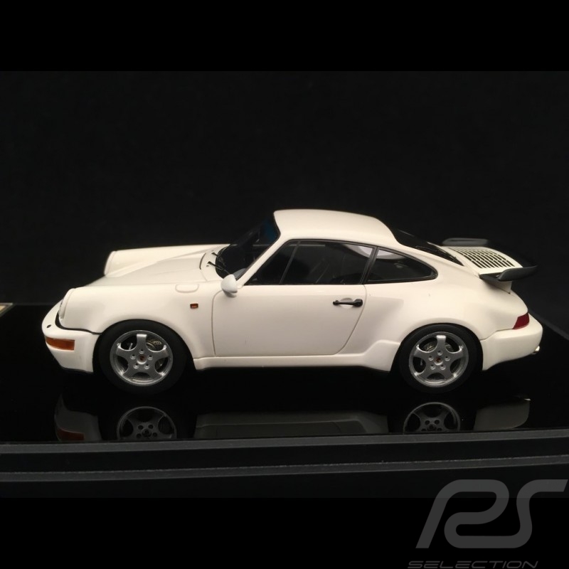 Porsche 911 typ 964 Turbo 3.3 1991 weiss 1/43 Make Up Vision VM123D