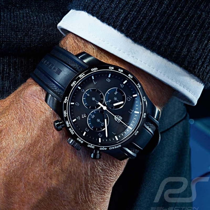 Porsche Watch Chronoraph 911 Collection black WAP0709110K