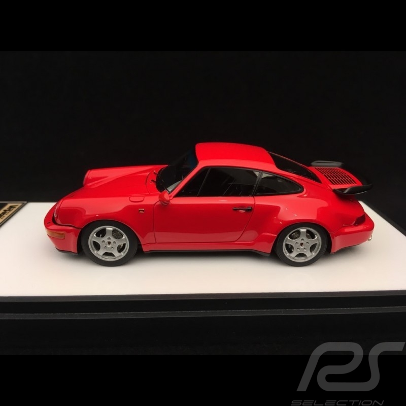 Porsche 911 typ 964 Turbo 3.3 1991 Guards red 1/43 Make Up Vision VM123C