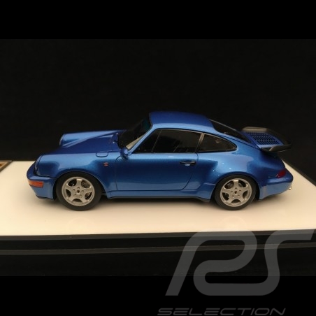 Porsche 911 typ 964 Turbo 3.3 1991 Metallic Blue 1/43 Make Up Vision VM123E