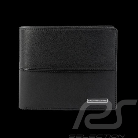 Porsche wallet credit card holder 3 Sport French Classic black leather Porsche WAP0300160D