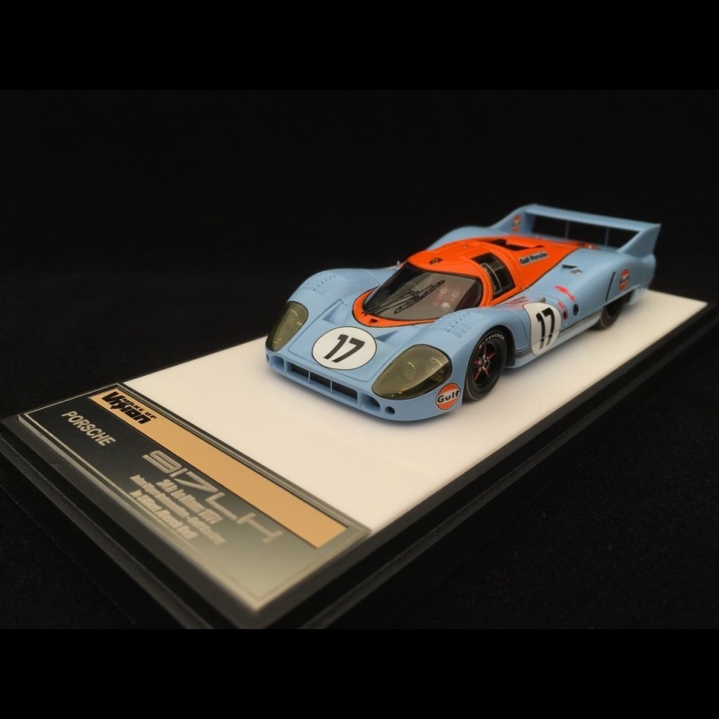 Porsche 917 LH n° 17 Gulf Le mans 1971 1/43 Make Up Vision VM140A