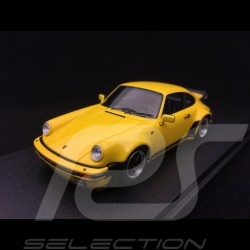 Porsche 911 type 930 Turbo 3.3 1988 Speed yellow 1/43 Make Up Vision VM088E