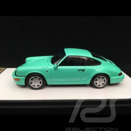 Porsche 911 typ 964 Carrera 2 1990 Mint Green 1/43 Make Up Vision VM125E