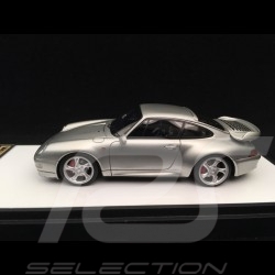 Porsche 911 type 993 Turbo 1995 silver 1/43 Make Up Vision VM112B