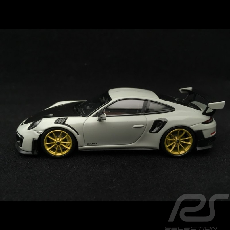 Porsche 911 type 991 GT2 RS 2018 Chalk grey / Carbon 1/43 Minichamps 410067226