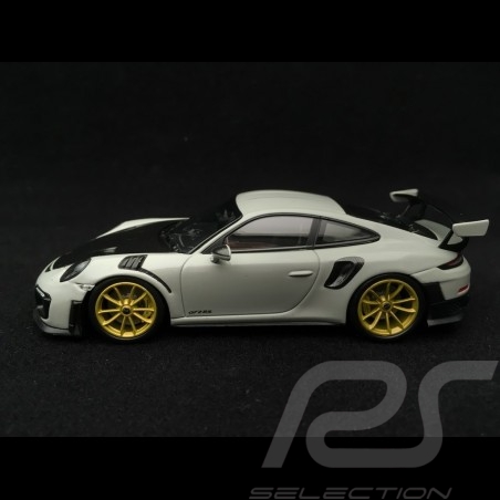 Porsche 911 typ 991 GT2 RS 2018 Kreidegrau / Kohlenstoff 1/43 Minichamps 410067226