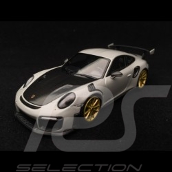 Porsche 911 typ 991 GT2 RS 2018 Kreidegrau / Kohlenstoff 1/43 Minichamps 410067226