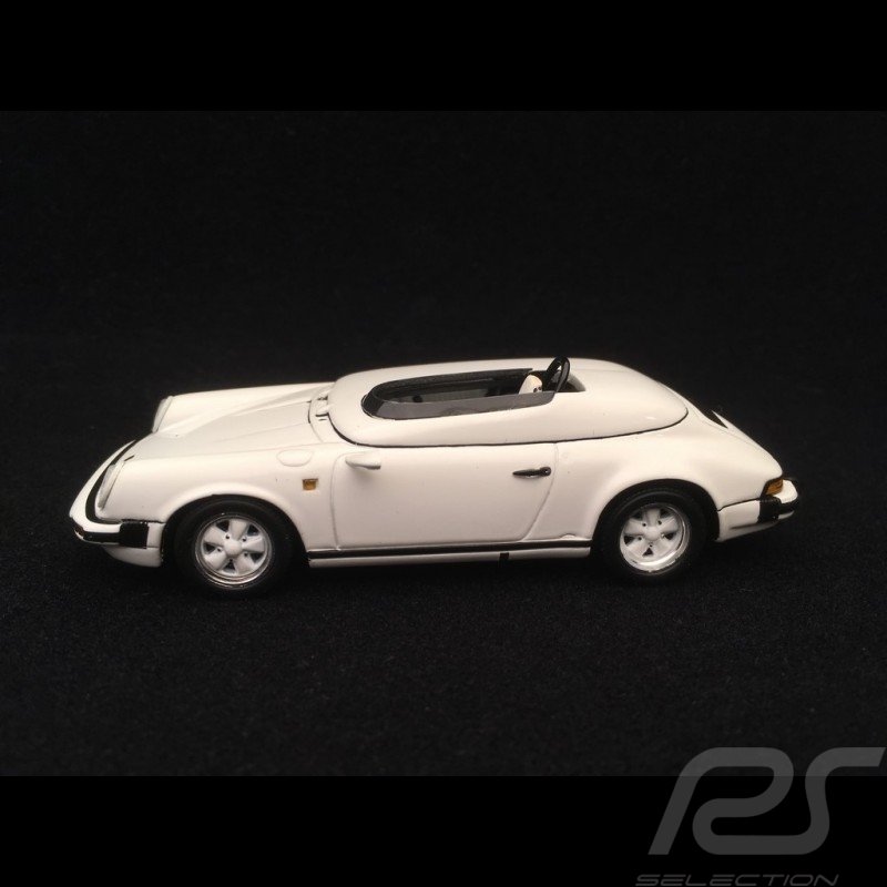 Porsche 911 Carrera 3.2 Speedster Clubsport 1987 white Grand prix 1/43 Spark S2041
