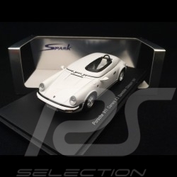 Porsche 911 Carrera 3.2 Speedster Clubsport 1987 blanc white weiss Grand prix 1/43 Spark S2041