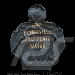 Hoodie jacket Bonneville carbon grey - women