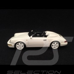 Porsche 964 Speedster 1993 blanc Spark 1/43