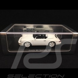 Porsche 964 Speedster 1993 blanc Spark 1/43