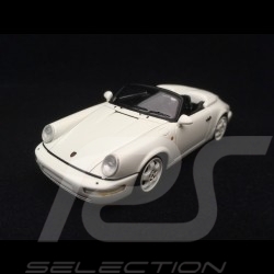 Porsche 964 Speedster 1993 blanc Spark 1/43
